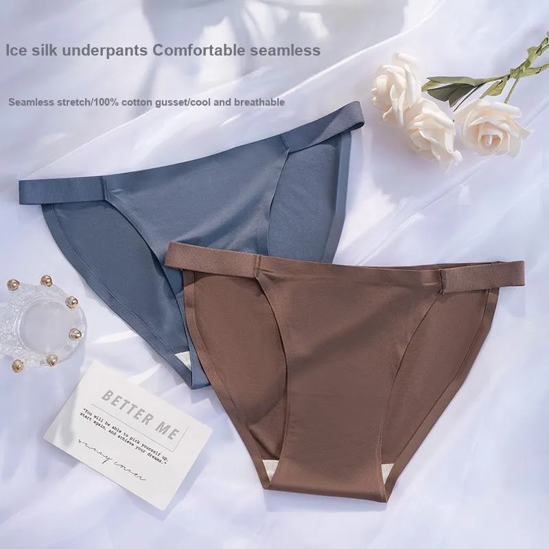 Flowers In Water Underpants Women's 3 Pack-7
