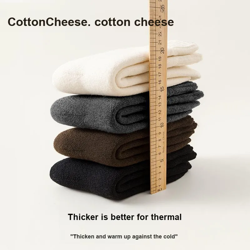 COTTON CHEESE Crew Socks Cotton Unisex 3 Pack-2