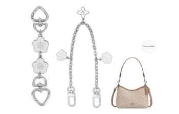 Lan Bao Fan Metal Bag Accessory Women's Silver