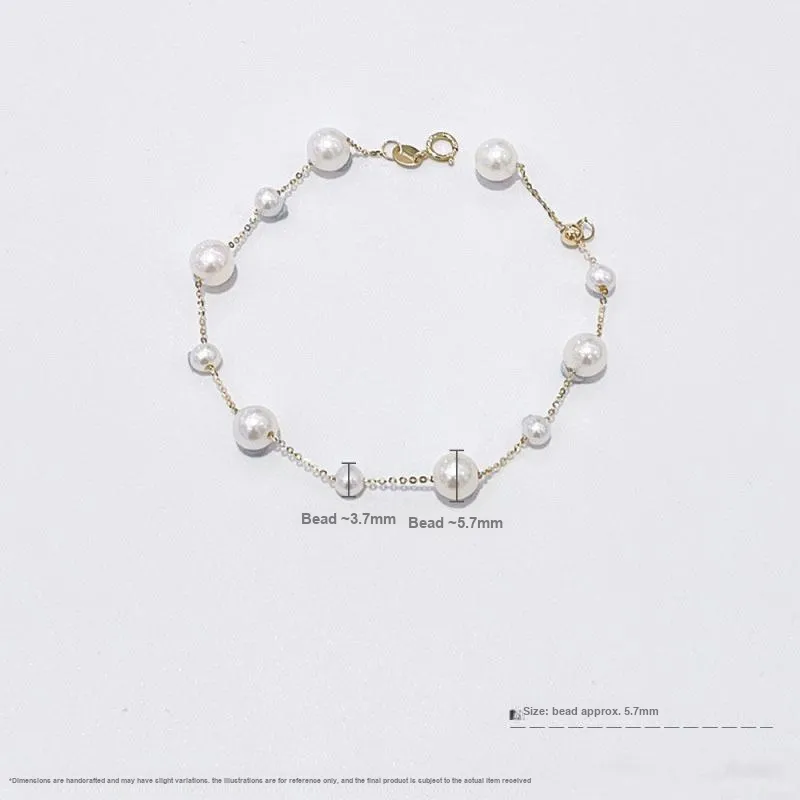WORLD KNOWS Freshwater Pearl Bracelets Women's-4
