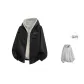 Black (Comes with Light Gray Hoodie)