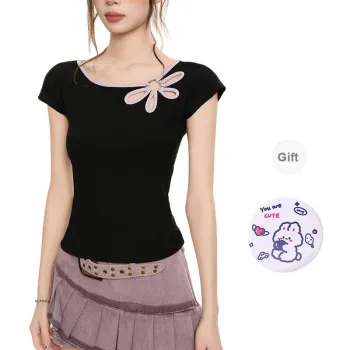 EVPGB T Shirts Women's Black