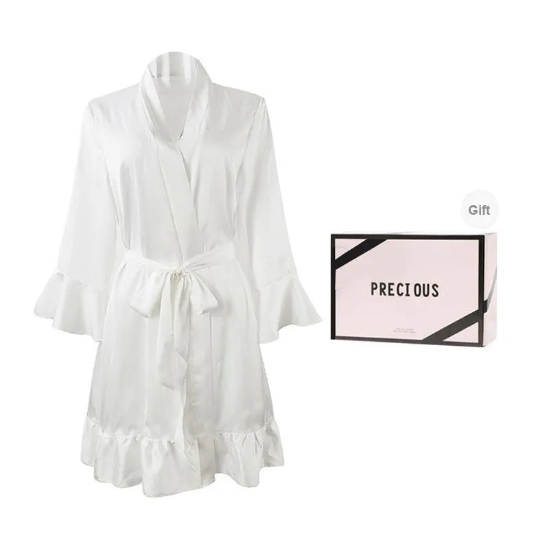 OEING Nightgown Women's Gift Box Set White-0