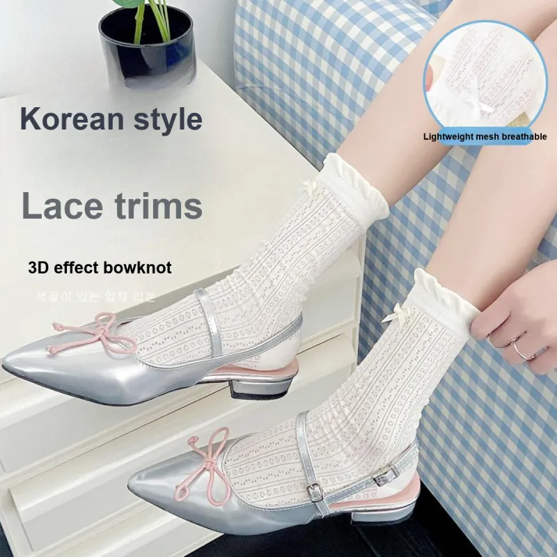 AUGUST Mid Calf Socks Women's 4 Pack-4