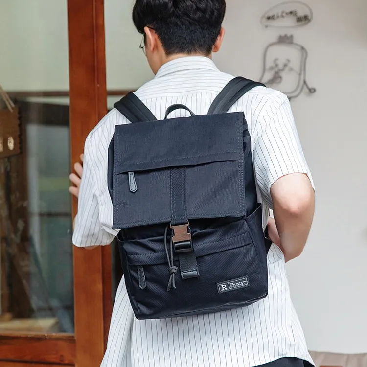 RUIGOR Fabric Laptop Backpack Large Size Unisex Multicolor-2