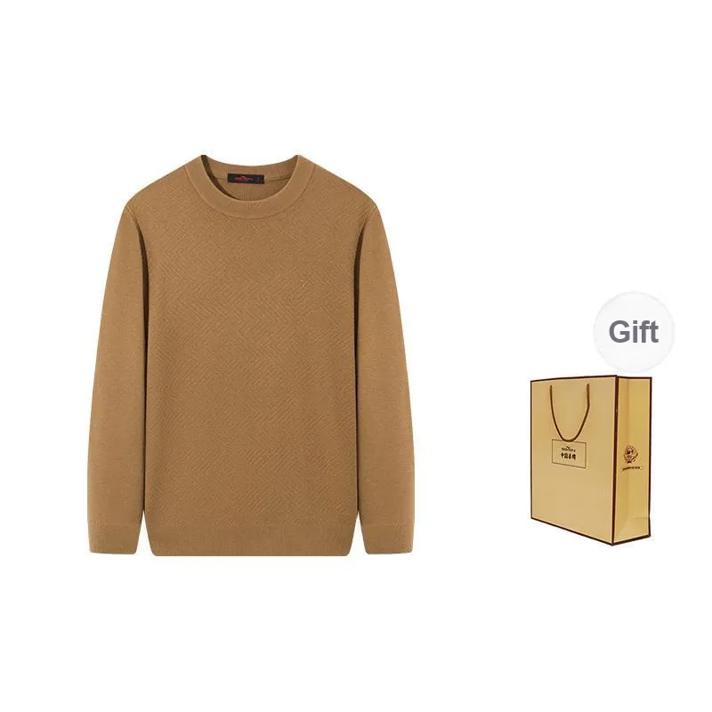 SEVEN Solid Color Business Inner Layer Commute Pullover Sweater Men's-9