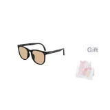 Black Frame with Tea Brown Lens