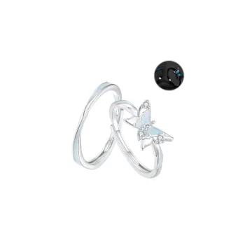 BTOE 925 Sterling Silver Rings Unisex