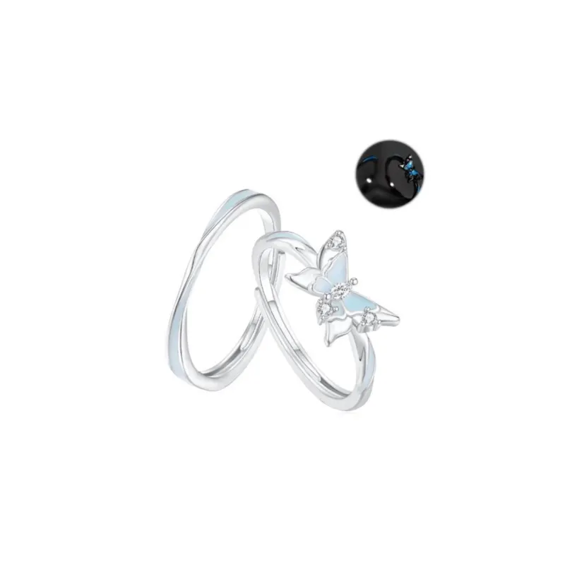 BTOE 925 Sterling Silver Rings Unisex-0