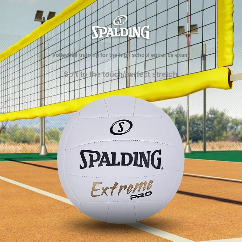 SPALDING TPE Size 5 Ball Volleyball Unisex White-1