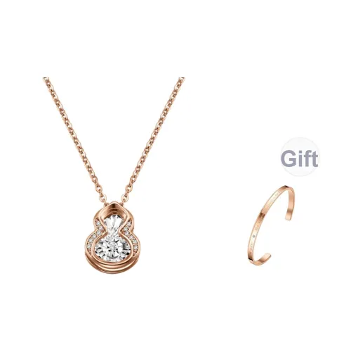 OLEVS Нержавеющая сталь Ожерелье Женское Розовое золото OLS 219