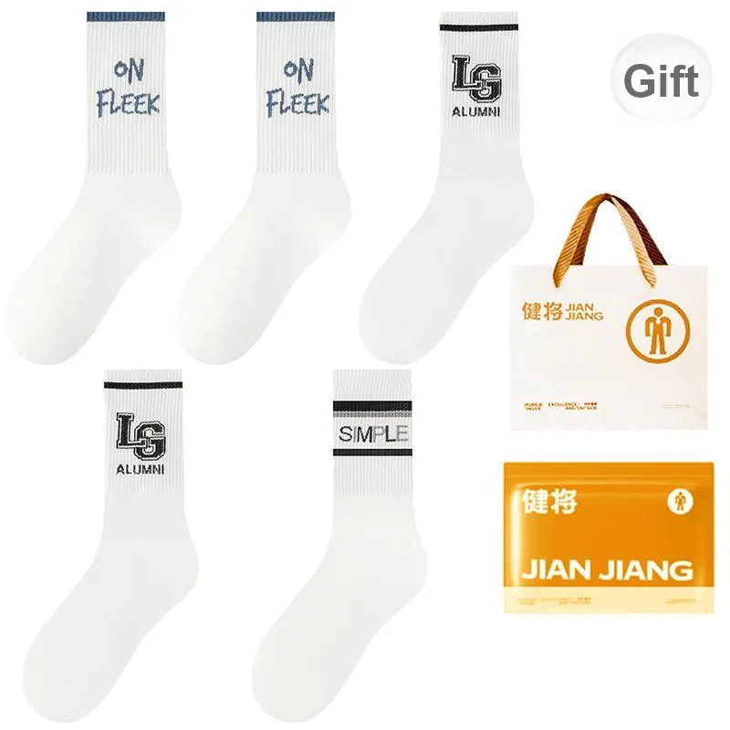 Master Mid Calf Socks Men's Box 5 Pack-20