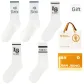 Blue Text 2+Single Stripe 2+Triple Stripe (5 Pack)