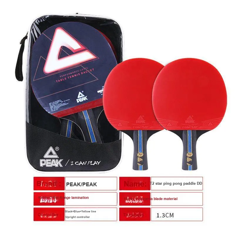 PEAK Ping Pong Paddles Unisex All Wood-3