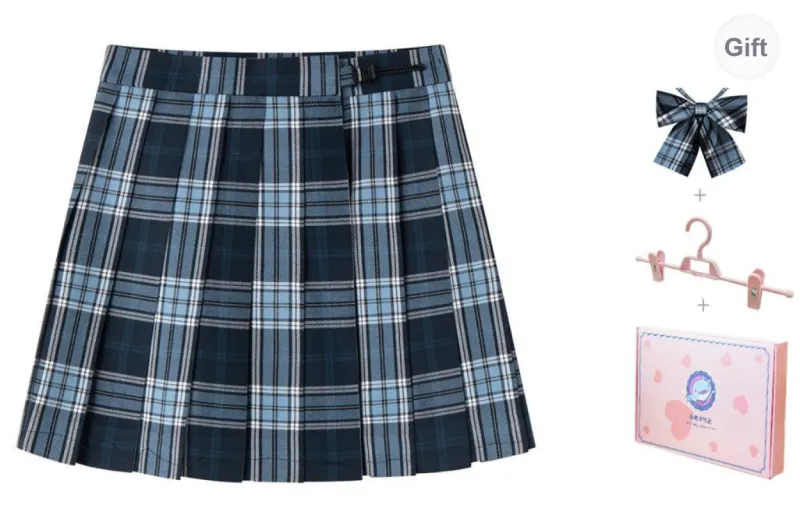 Tokyo Season Casual Short Skirts Women's Gift Box Set Haze Blue-1