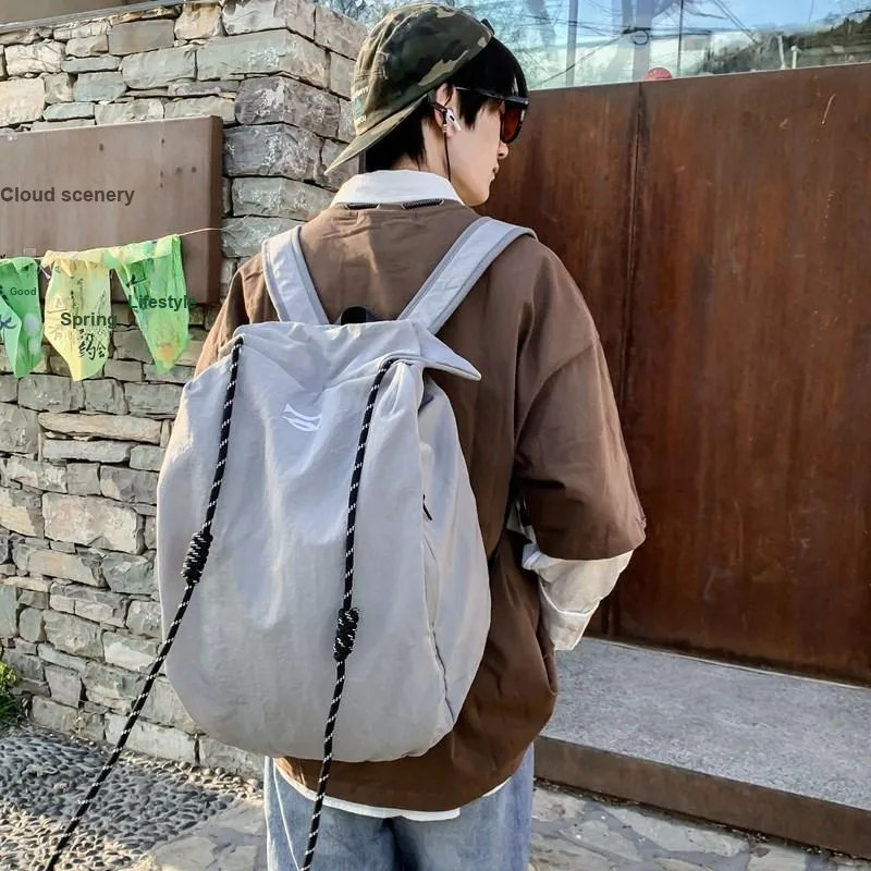 Debecca Composite Cloth Backpack Unisex Multicolor-3