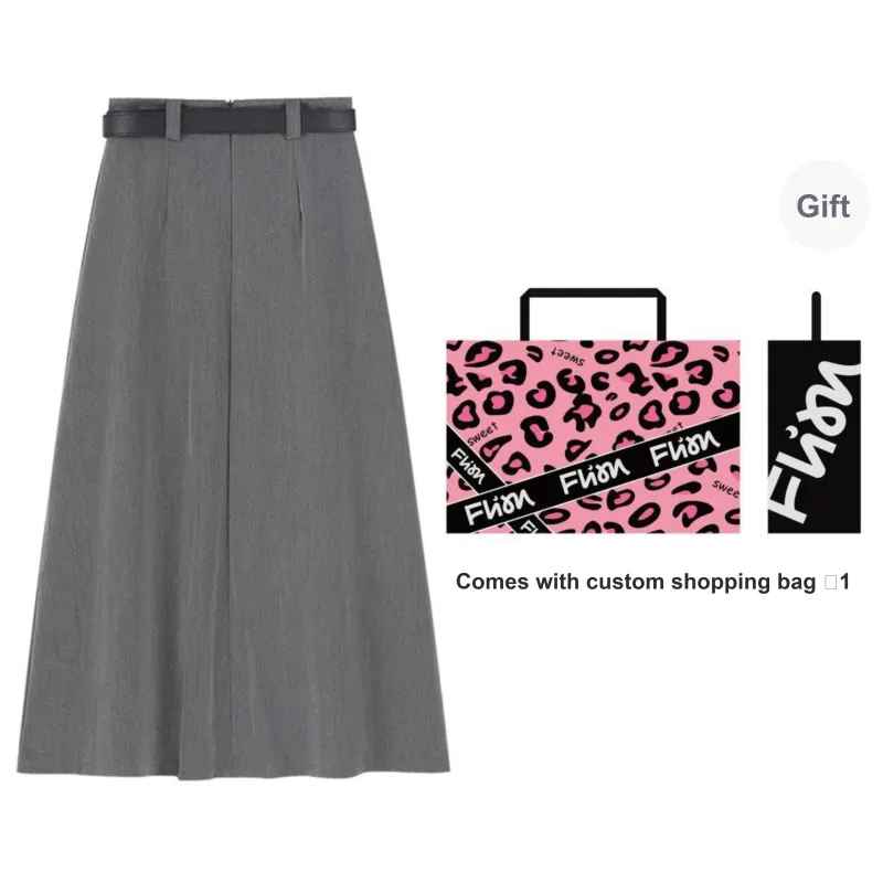 FLIM Casual Long Skirts Women's-8