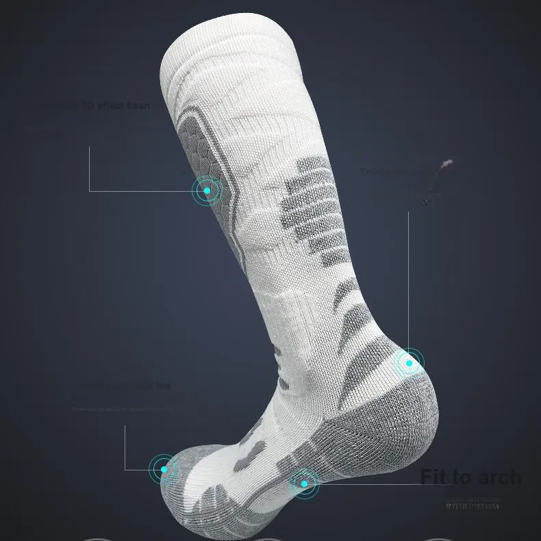 Inside The Orange Ski Socks Unisex Box Of 3 Pairs-1