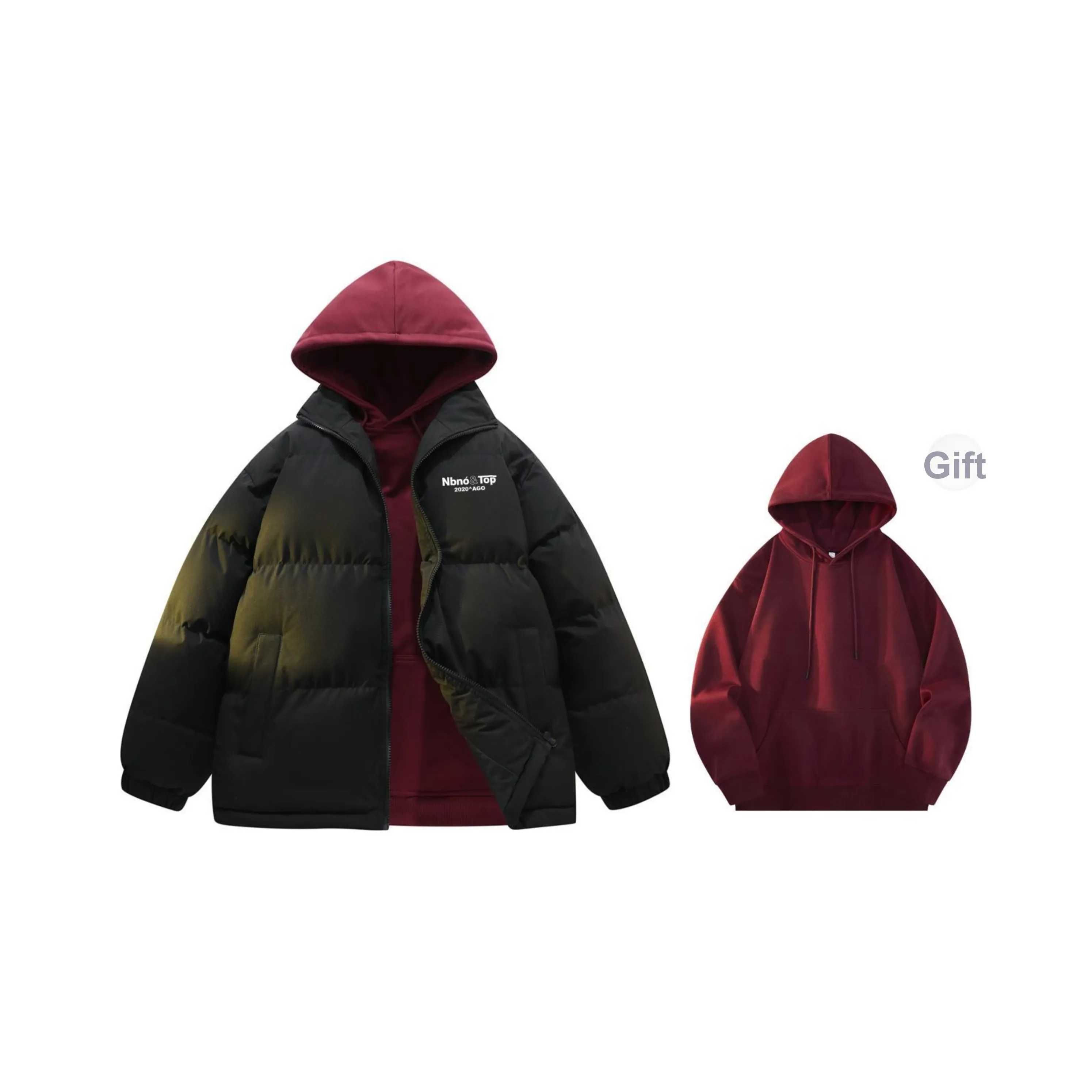 NBNO Унисекс Объемные куртки (пуфы)