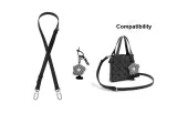[Leather Strap]Crossbody Adjustable 90-120cm*Includes Floral Pendant