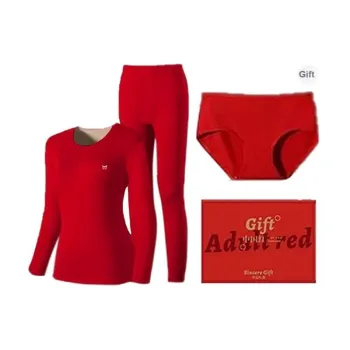 MIIOW Honmei Honmei Series Thermal Set Women's Gift Box Set Red Magenta