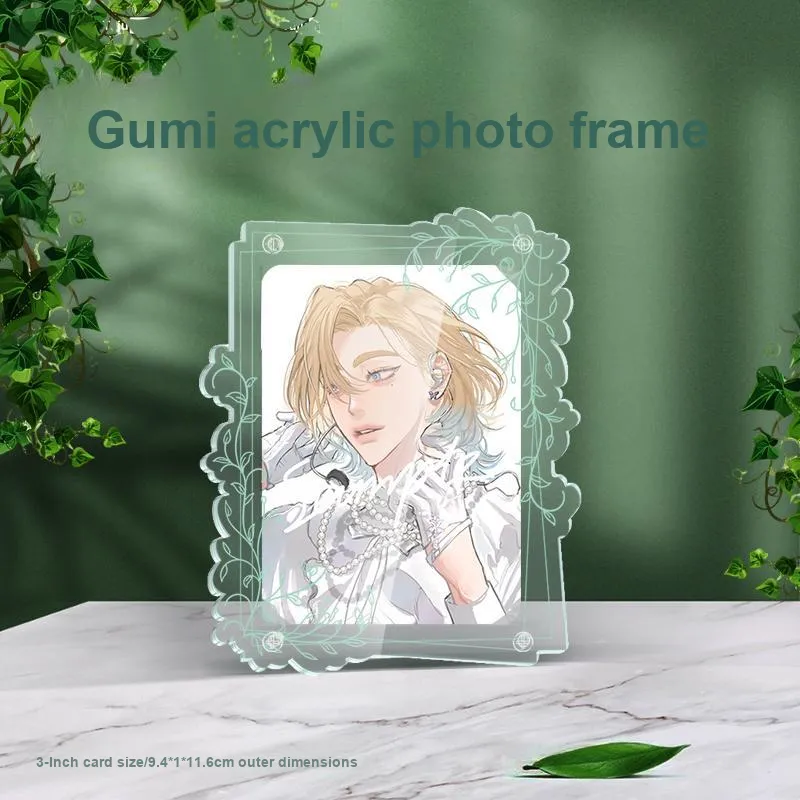 LIGHT YOUR BRICKS Le Yi Bao Compatible Guomei Anime Card Card Character Stand Acrylic Frame Protector Model Accessories-19