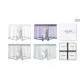 White+Purple+Light Gray+Light Green