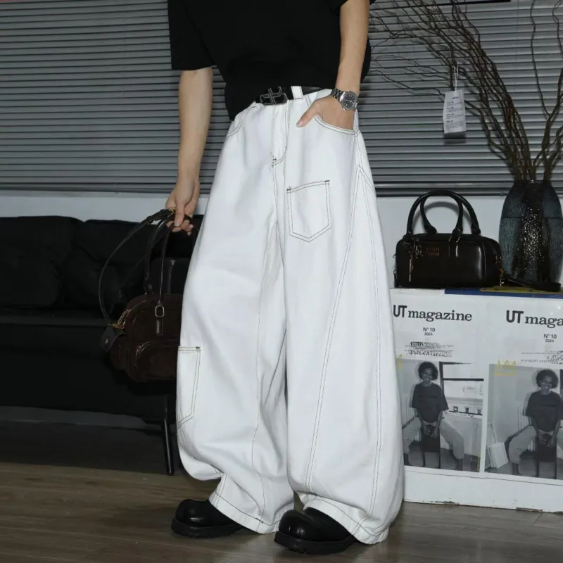 KLAMMKICKS Jeans Unisex White-2