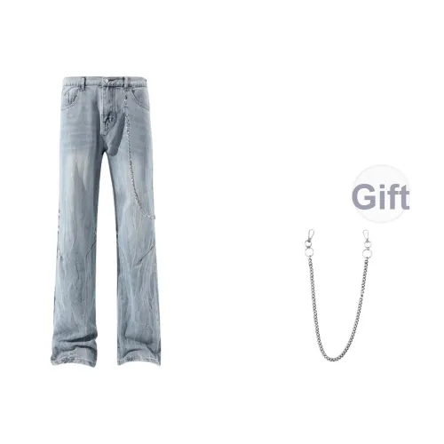 ZUOFEILI Унисекс Джинсы