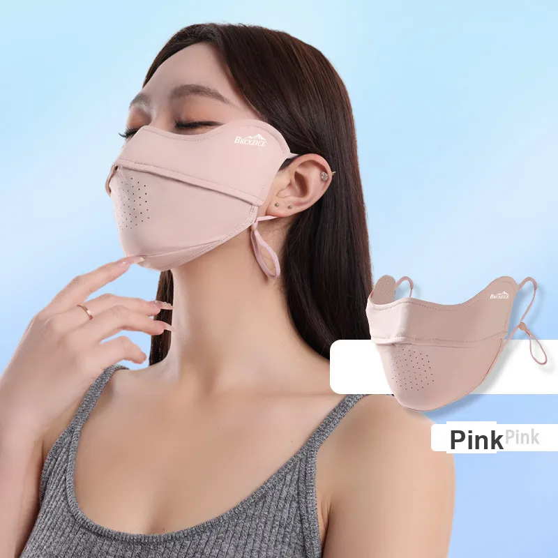 BKCXZICE Polyester Sun Protection Masks Unisex-5