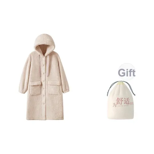 Red Beans At Home Sleep Халат Женские