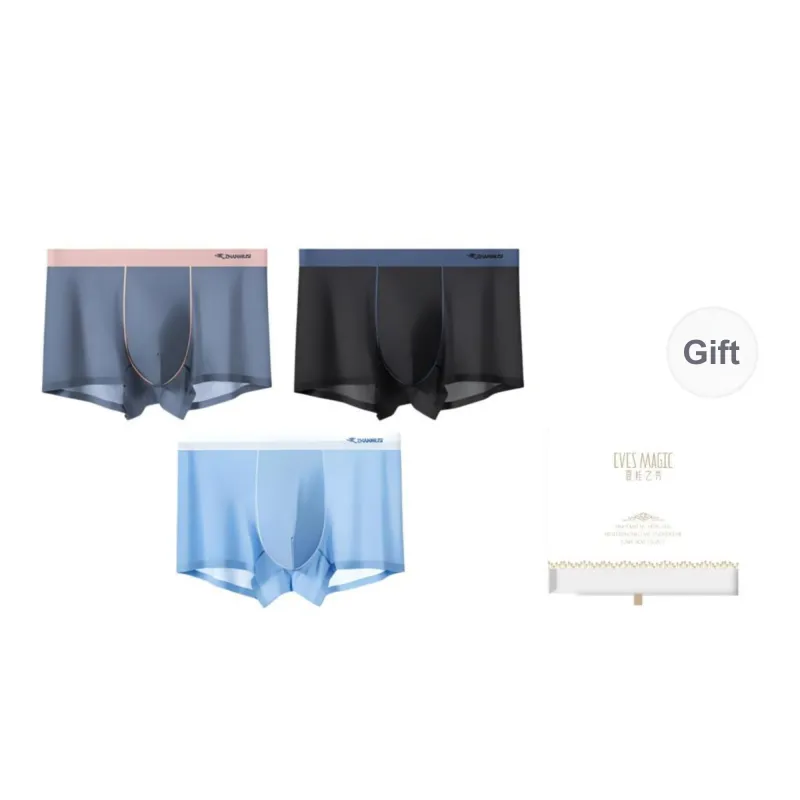 XIA.WA.ZHI.XIU Underpants Men's Box 3 Pack-0