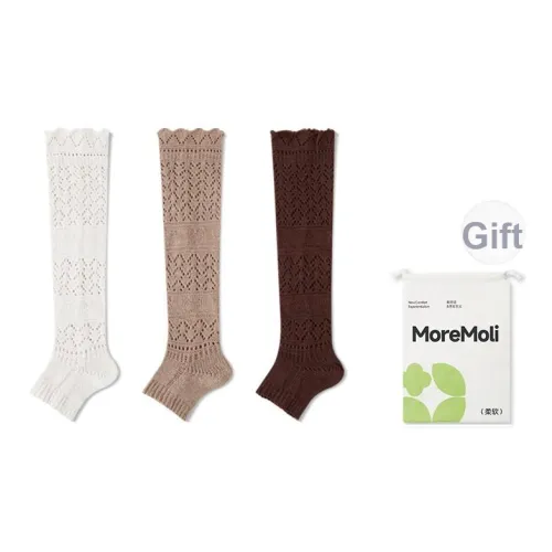 Moremoli Колено Высокие Носки Женские 3 Пачки