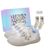 Beige Blue+Exclusive Shoe Box+Gift Socks