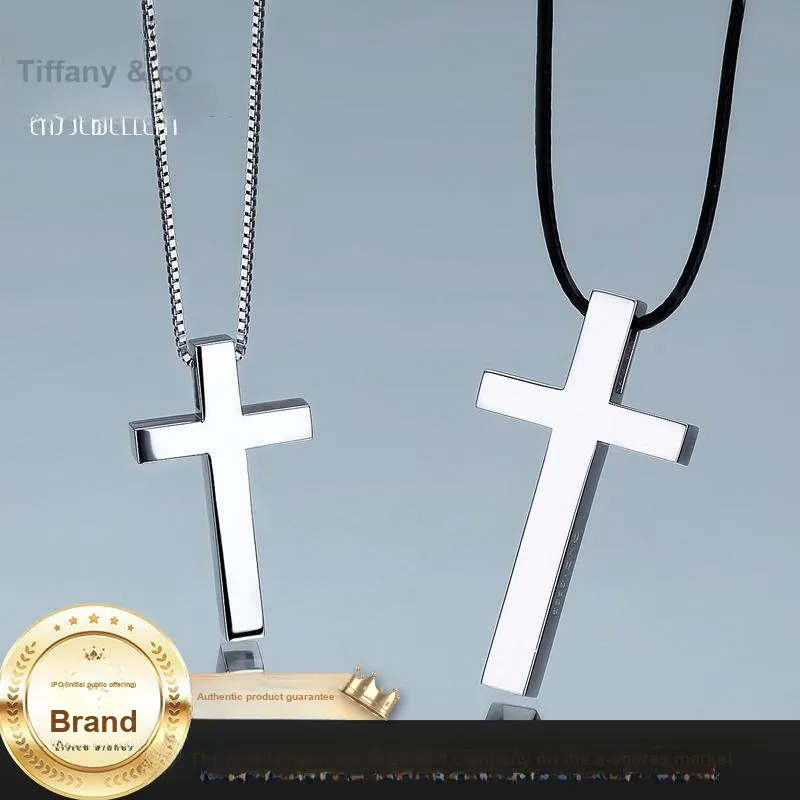 CHAOHONGJI S925 Silver Necklaces Men's-8