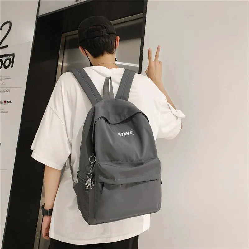 KAMLUI Nylon Backpack Laptop Bag Regular Unisex Multicolor-30