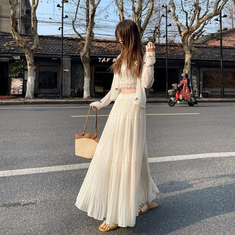 ZCDECO Casual Long Skirt Women's-15