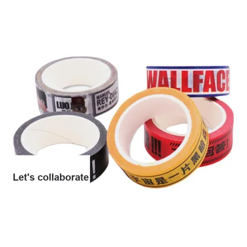 THREE Центральная часть Классический Quotes Золотой Sentence Бумага Резиновая лента Мерч по IP