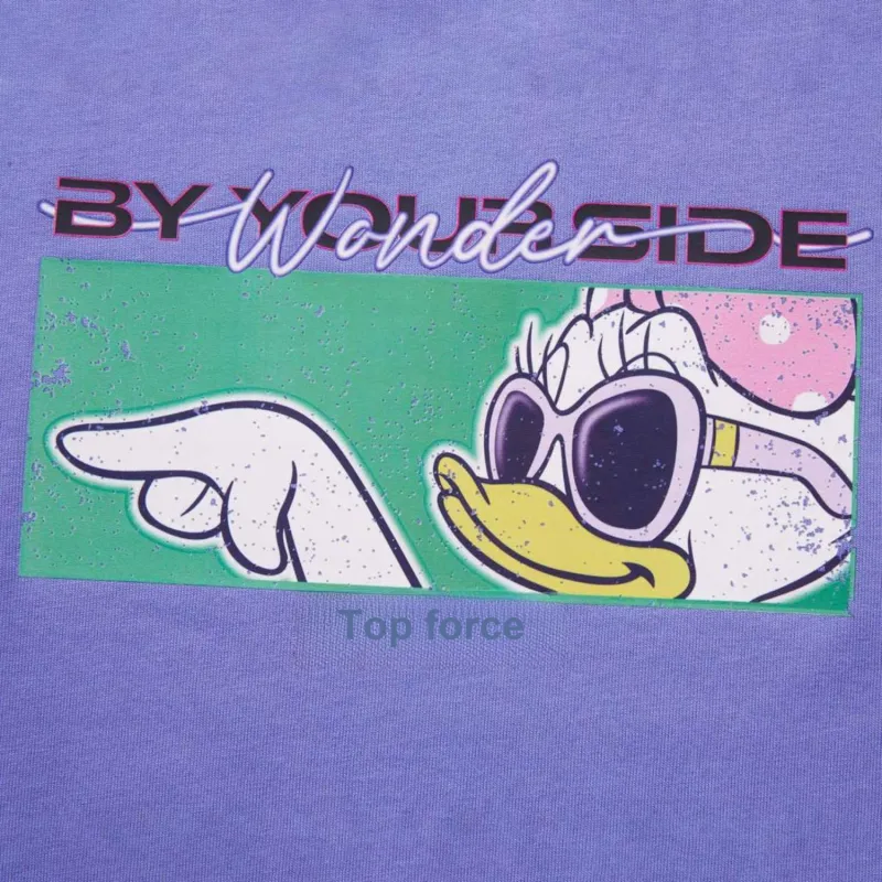 LiNing x Disney T Shirt Women's Periwinkle Blue Purple-3