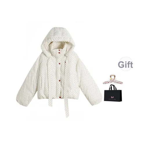 OYANXI Белый Женские пуховики