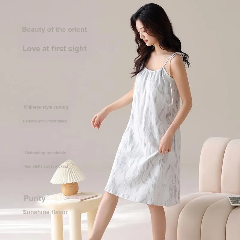 Lan Miao Women's Nightgowns-5