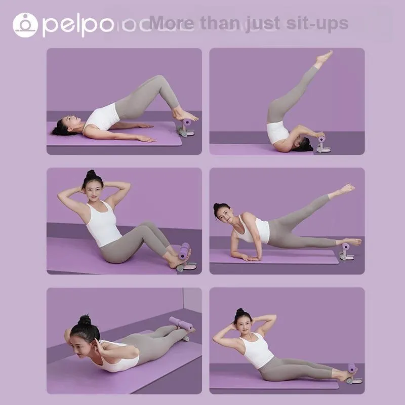 Pelplo Sit Up Machines High Strength Cold Rolled Steel, Durable And Robust Indoors Women's Abdomen Exercises-11