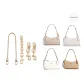 [Gold-Tone Three-Piece Set]Pig Nose 12cm+Pig Nose 1 Piece 2 Pack+Decorative Chain 40cm
