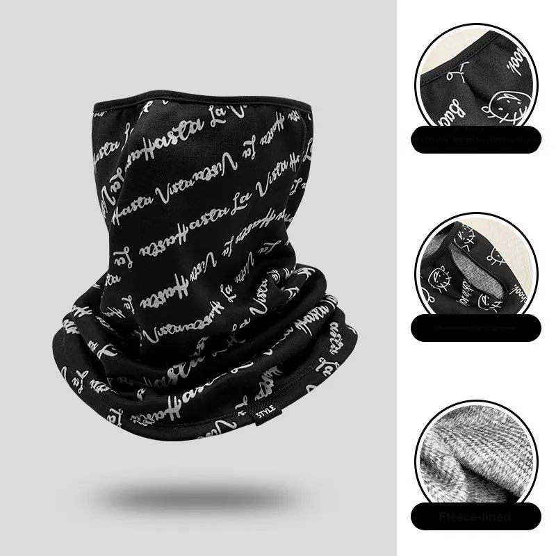 JIEKAI Riding Equipment Cycling Face Mask Unisex Polyester 27*36CM Multiple Colors-13