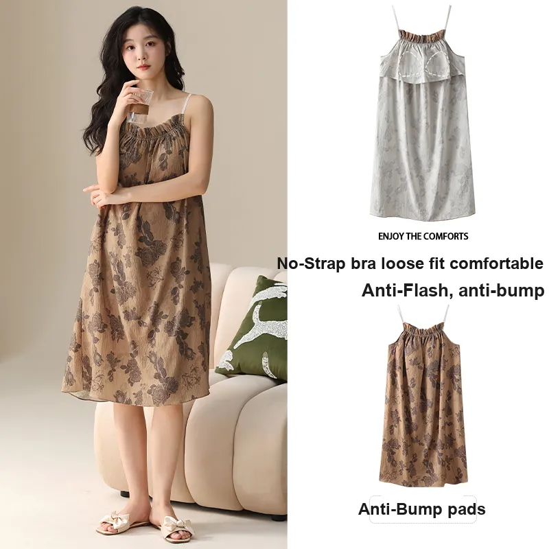 MADALLO Nightgown Women's Coffee-1