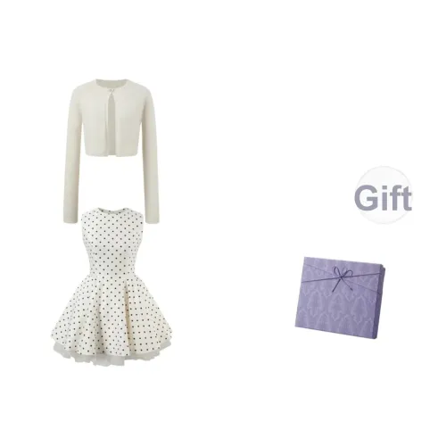 DITB Экрю Женские Комплекты с Юбкой