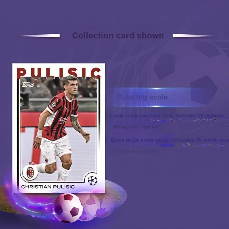 Topps 24/25 UCC Club Competition Value Box UEFA Champions League, Player Card Grenade Sports Cards Whole Box-2