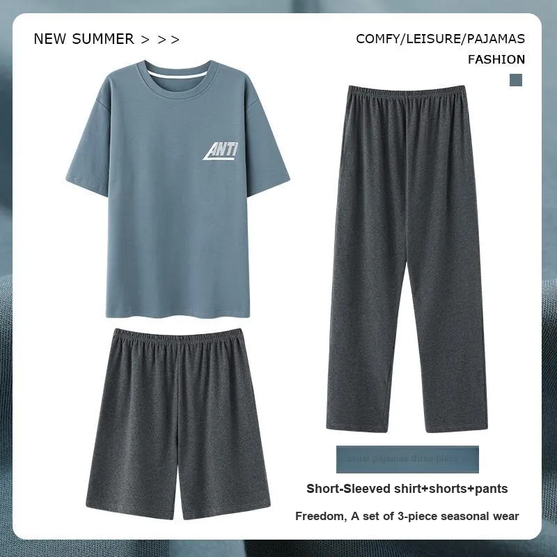 Mulong family Men Pajama Sets-1