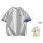 White Heather Gray Short-Sleeved (Comes with Apricot T-Shirt)