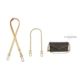 Color-Changing 1.5cm Wide Lock Adjustable[Includes Underarm Decorative Chain 60cm]